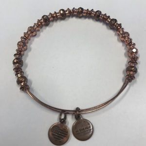 Alex and Ani Rose Gold Bead Bracelet